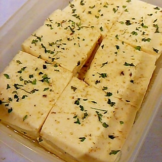 トリュフ風味の木綿豆腐
